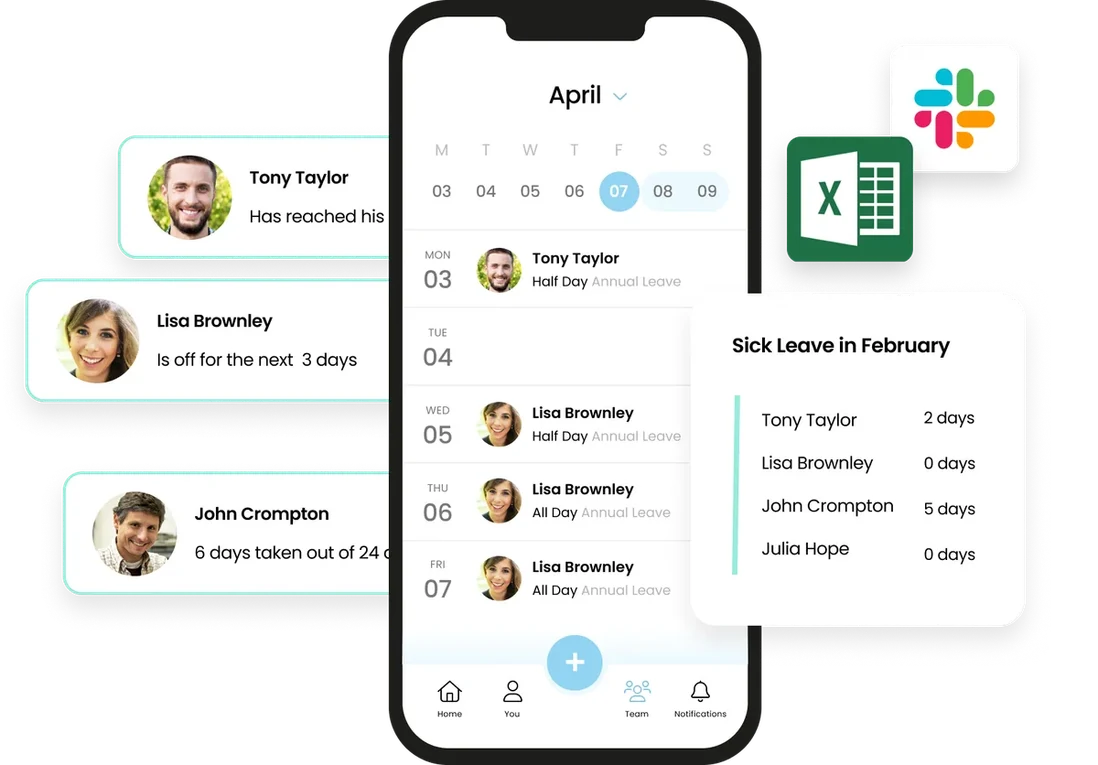 De Leave Dates-app